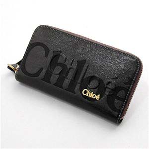 Chloe（クロエ） ラウンドファスナー長財布　ECLIPSE　175・DarkBrown