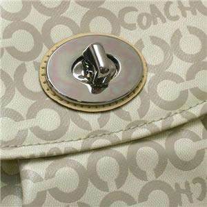 Coach(コーチ) トートバッグ 13143LEAH OP ART COATED C アイボリー