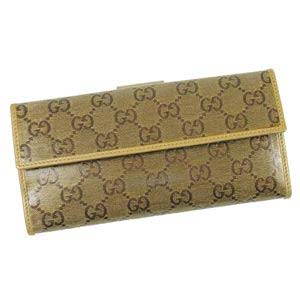 GUCCI(グッチ) 長札財布 212089 8065 ブロンズ