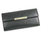 GUCCI(グッチ) 長札財布 112715 WALLET-CONTINENTAL ブラック